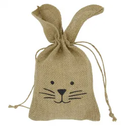 Jute Bag; Easter Bunny